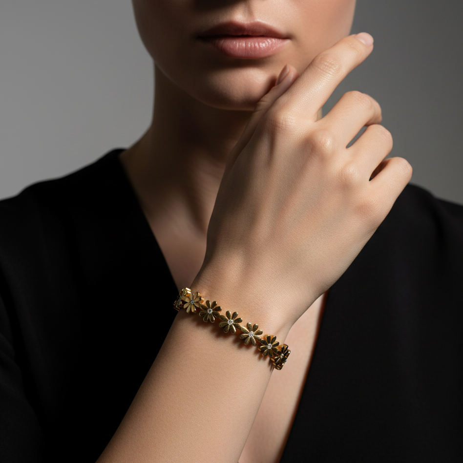 Flora Flower Bracelet