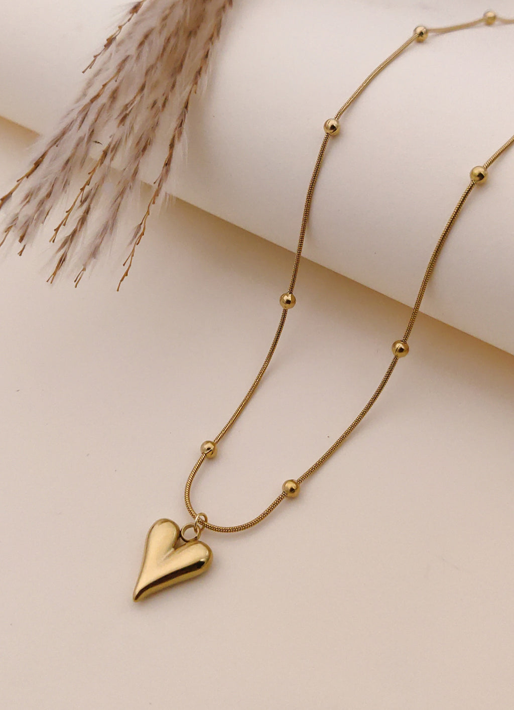 Honey Heart Necklace