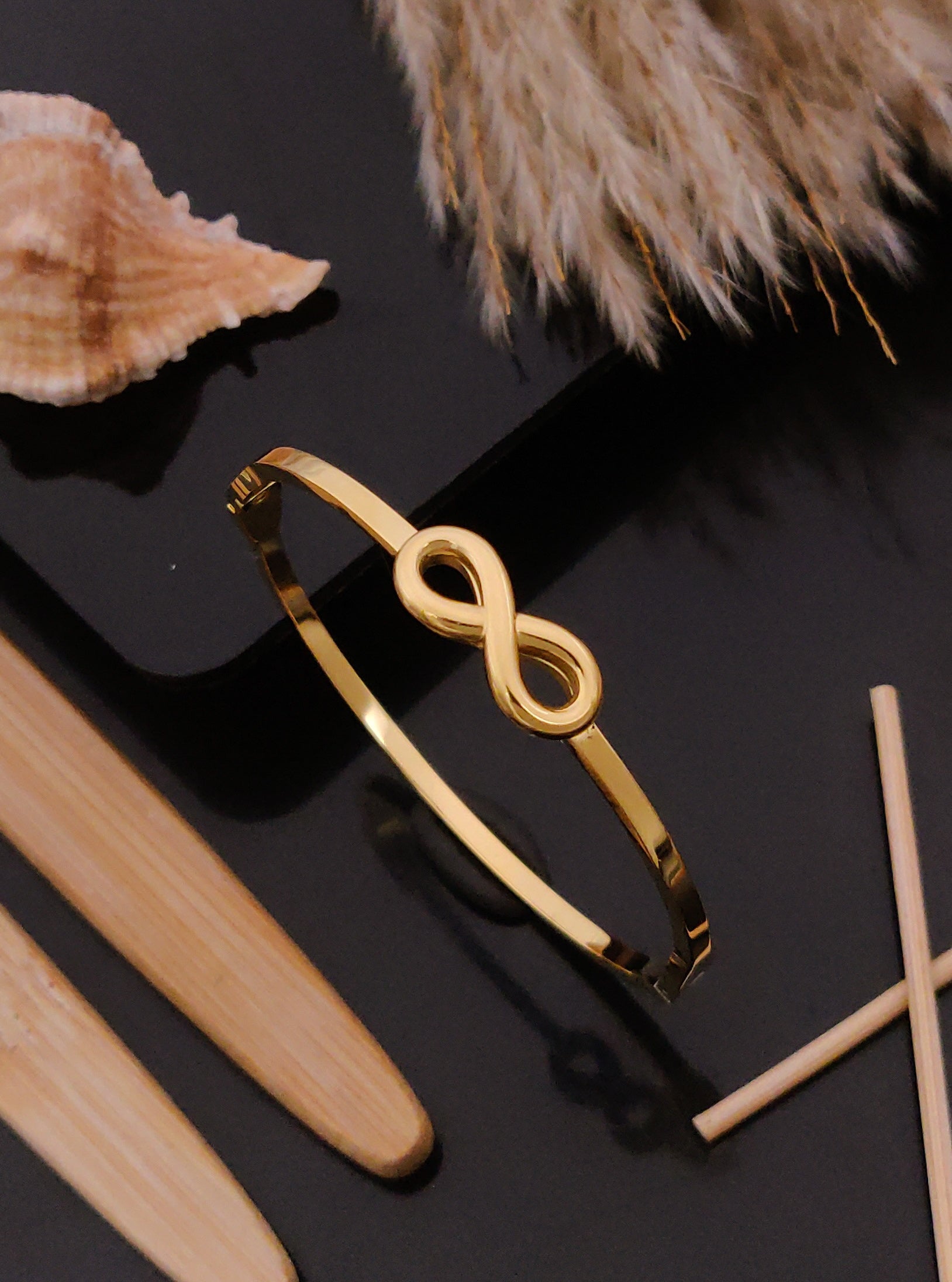 Infinity Gold Bracelet